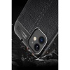 Samsung Galaxy M12 Deri Görünümlü Silikon Siyah