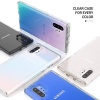 Samsung  Note 10 Plus Çift Taraflı Silikon Kılıf Şeffaf