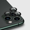 Apple iPhone 12 Pro 6.1 Metal Çerçeveli Kamera Koruma Lensi Siyah