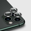 Apple iPhone 12 Pro 6.1 Metal Çerçeveli Kamera Koruma Lensi Gümüş
