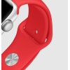 Apple Watch Series 6 40 MM Silikon Kordon Lacivert