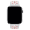 Apple Watch Series 6 44 MM Fileli Kordon Beyaz-Pembe