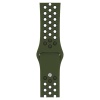 Apple Watch Series 6 44 MM Fileli Kordon Haki-Siyah