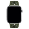 Apple Watch Series 6 44 MM Fileli Kordon Haki-Siyah