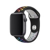 Apple Watch Series 6 44 MM Fileli Kordon Siyah-Renkli