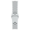 Apple Watch Series 7 41 MM Fileli Kordon Beyaz-Siyah