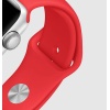 Apple Watch Series 7 41 MM Fileli Kordon Lacivert-Beyaz