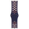 Apple Watch Series 7 41 MM Fileli Kordon Lacivert-Pembe