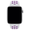 Apple Watch Series 9 41 MM Fileli Kordon Beyaz-Mor