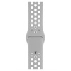 Apple Watch Series 9 41 MM Fileli Kordon Gri-Beyaz