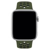 Apple Watch Series 9 41 MM Fileli Kordon Haki-Siyah