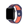 Apple Watch Series 9 41 MM Fileli Kordon Lacivert-Pembe