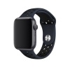 Apple Watch Series 9 41 MM Fileli Kordon Lacivert-Siyah