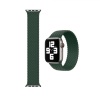 Apple Watch 6 38 MM Tek Parça LARGE Hasır Kordon Yeşil