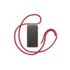 Apple iPhone 15 Pro Max 6.7 Boyun Askılı Şeffaf Tank Kılıf Kırmızı