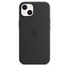 Apple iPhone 14 6.1 Uyumlu Logolu Lansman Kılıf Siyah