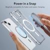 Apple iPhone 15 Pro 6.1 Magsafe Şeffaf Silikon Kılıf