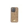 Apple iPhone 14 Premium Stone Silikon Kapak Gold
