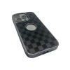 Hole Checkers Case Siyah iPhone 15 Pro Max