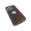 Hole Checkers Case Bej iPhone 15