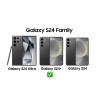 Samsung Galaxy S24 Plus İçi Kadife Silikon Kılıf Pembe