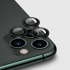 Apple iPhone 13 Pro Max 6.7 Metal Çerçeveli Kamera Koruma Lensi Siyah