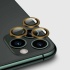 Apple iPhone 13 Pro Max 6.7 Metal Çerçeveli Kamera Koruma Lensi Gold