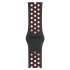 Apple Watch Series 6 44 MM Fileli Kordon Siyah-Kırmızı