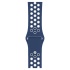 Apple Watch Series 7 45 MM Fileli Kordon Lacivert-Beyaz