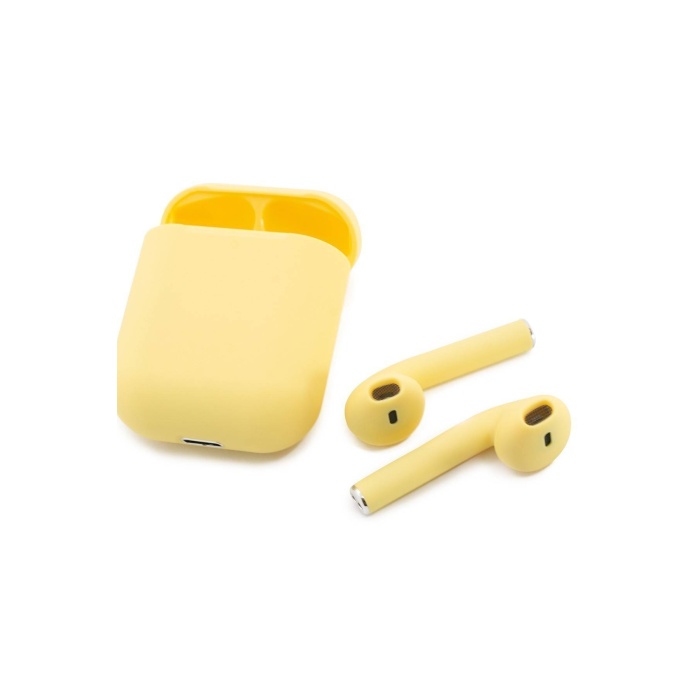 Appex inPods 12 Renkli Bluetooth Kulaklık Sarı