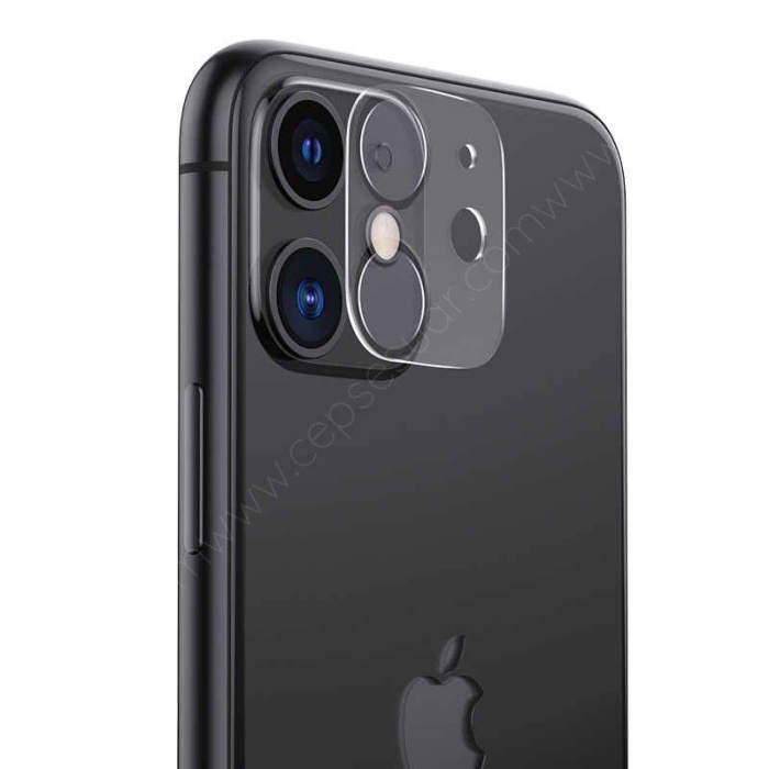 Apple Iphone 11 Kırılmaz 6.1 Inch 9D Kamera Koruma Camı