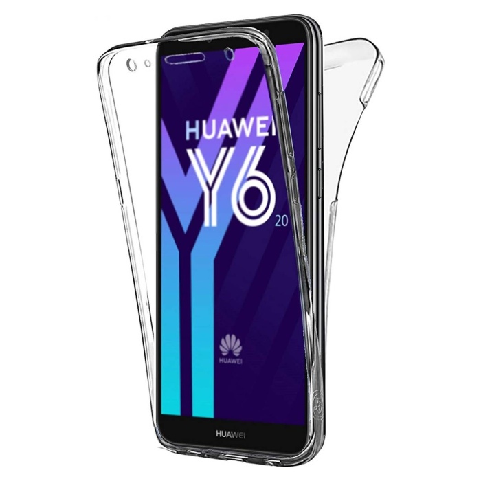 Huawei Y6 2019 Çift Taraflı Silikon Kılıf