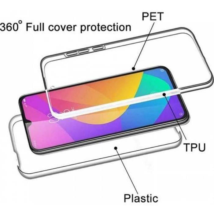 Samsung Galaxy A10 Çift Taraflı Silikon Kılıf