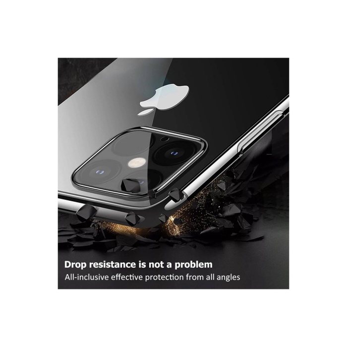 Xiaomi Mi 10T Pro Parlak Lazer Silikon Kılıf Siyah