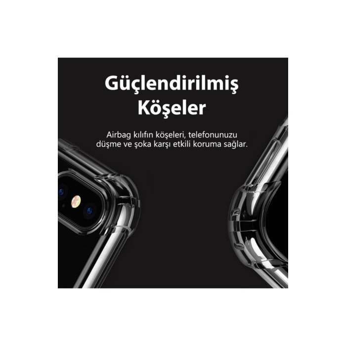 Samsung Galaxy S9 Plus Şeffaf Tank Silikon Kapak