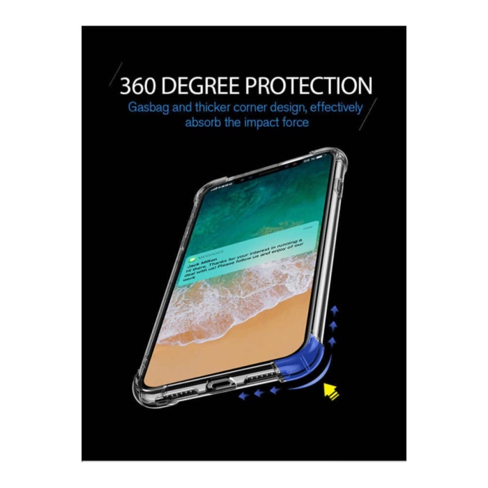 Samsung Galaxy S9 Plus Şeffaf Tank Silikon Kapak