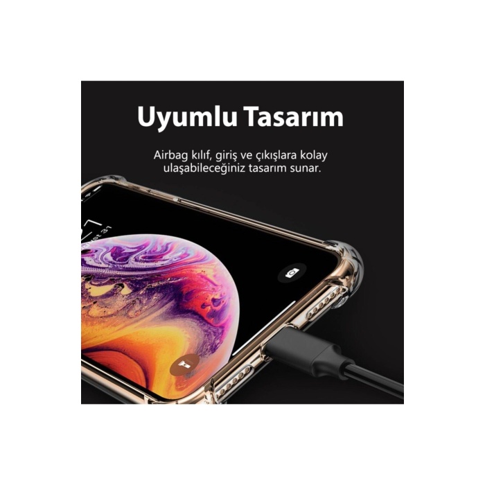 Samsung Galaxy S9 Plus Şeffaf Tank Silikon Kapak