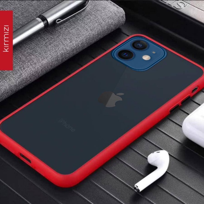 Apple iPhone 12 Mini 5.4 Business Cover Kırmızı