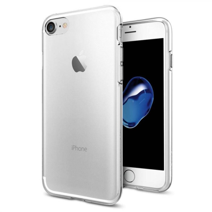Apple iPhone 7 2.0 MM Korumalı Silikon Kılıf Şeffaf