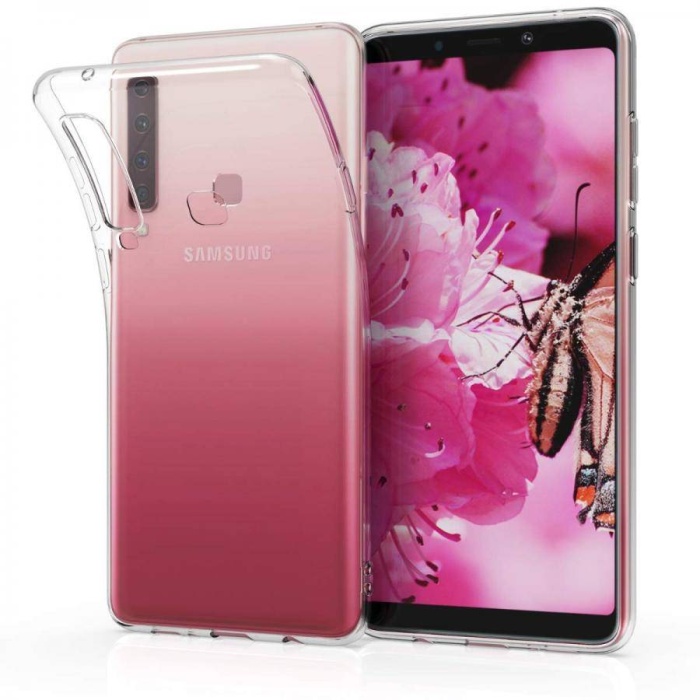 Samsung Galaxy A9 2018 Ultra İnce Silikon Kılıf Şeffaf