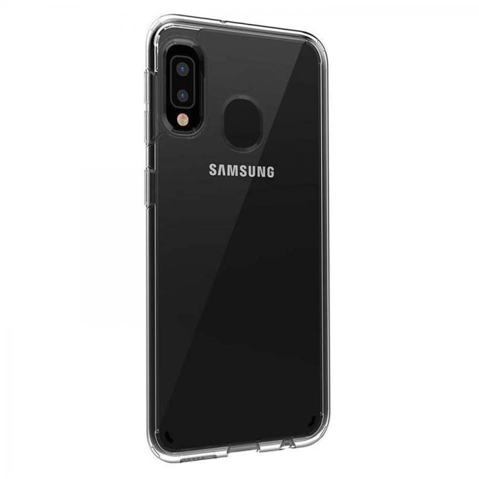 Samsung Galaxy A20 Ultra İnce Silikon Kılıf Şeffaf