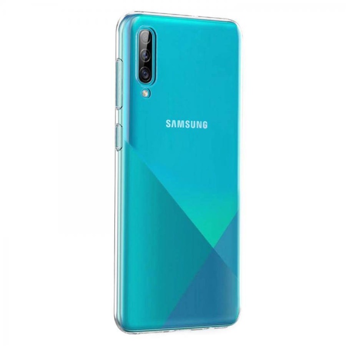 Samsung Galaxy A30S Ultra İnce Silikon Kılıf Şeffaf