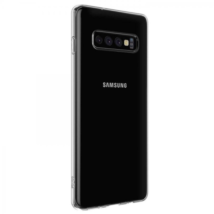Samsung Galaxy S10 Ultra İnce Silikon Kılıf Şeffaf