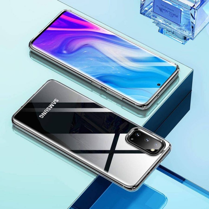Samsung Galaxy S20 Plus Ultra İnce Silikon Kılıf Şeffaf