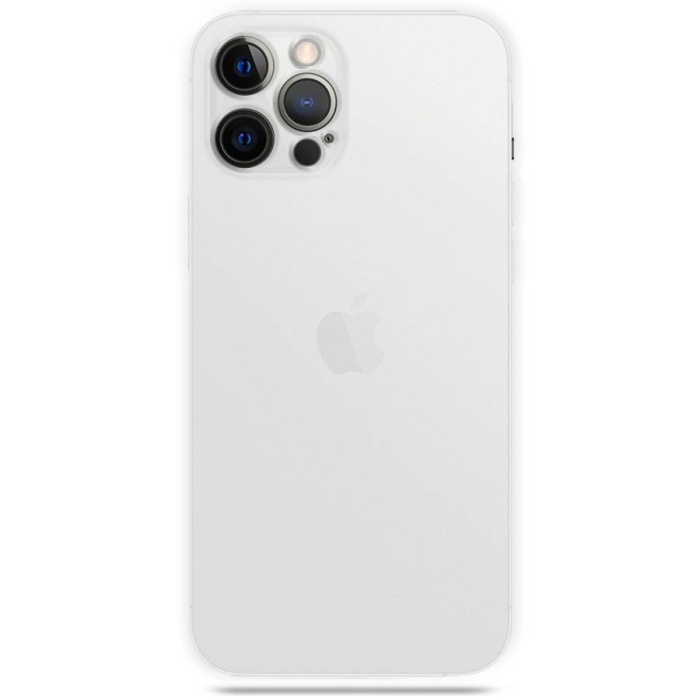 Apple iPhone 12 Pro 6.1 Transparent Slim Case Mat Şeffaf