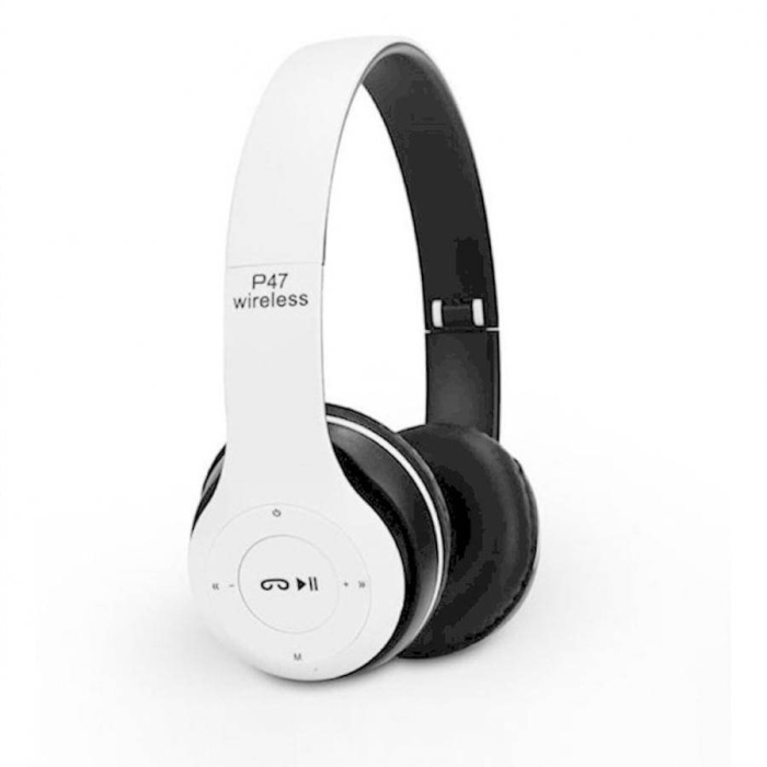 P47 Kulaküstü Bluetooth Kulaklık 5.0+EDR Beyaz