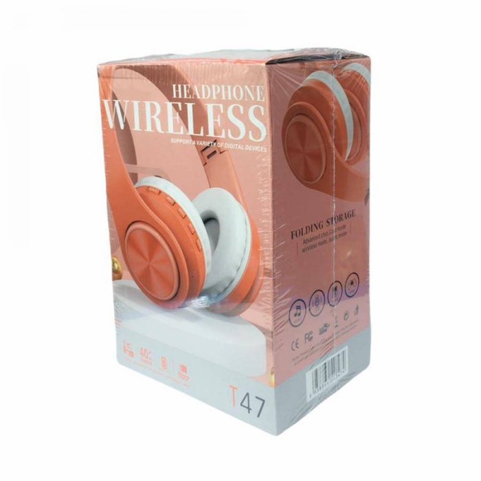 T47 Kulaküstü Wireless Kulaklık