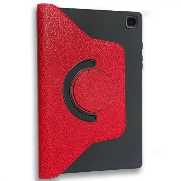 i-Stone Dönerli Tablet Kılıfı Galaxy Tab A7 SM-T500 Universal Dönerli Standlı Tablet Kılıfı Kırmızı