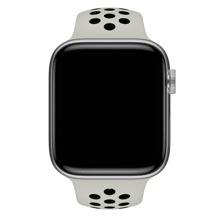 Apple Watch Series 6 44 MM Fileli Kordon Gri-Siyah