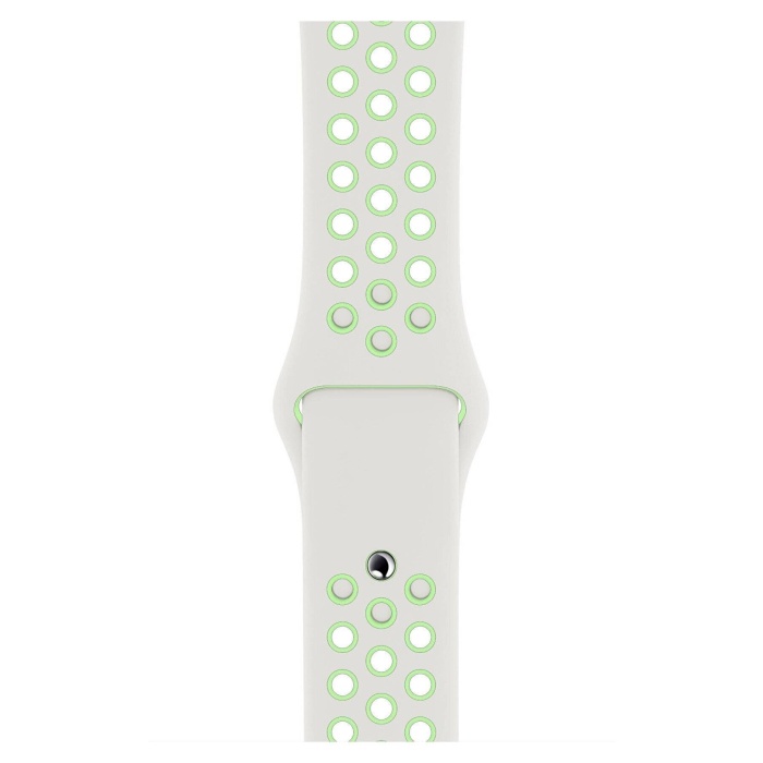 Apple Watch Series 7 41 MM Fileli Kordon Beyaz-Yeşil
